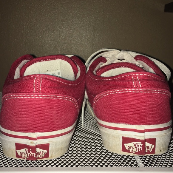 Red Vans - Picture 2 of 3